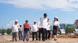 Kepala BP Batam Amsakar Achmad dan Wakil Kepala BP Batam Li Claudia Chandra. Foto:Istimewa