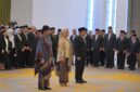 Ketua Mahkamah Agung RI Sunarto melantik Destry Damayanti sebagai Gubernur BI, Aida S. Budiman sebagai Deputi Gubernur Senior, dan Solikin M. Juhro sebagai Deputi Gubernur pada Rabu (2/9/2026).  Foto:Bank Indonesia Kepulauan Riau