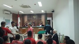 Sidang tuntutan kasus dugaan penghinaan terhadap etnis di PN Batam pada Kamis (3/9/2026). Foto:Ist
