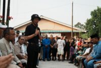 Kepala BP Batam Amsakar Achmad turun langsung mengecek kondisi tersebut di Kavling Sagulung Berseri, Sei Lekop, RW 8 RT 3 dan RT 5, Jumat (4/9/2026). Foto:Istimewa
