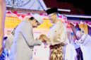 Wali Kota Batam, Amsakar Achmad, menghadiri Belakang Padang Bershalawat Jilid 2 di Lapangan Indra Sakti, Kecamatan Belakang Padang, Sabtu (5/9/2026). Foto: Diskominfo