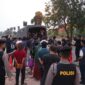 Ratusan orang diamankan polisi di kampung Madani atau dikenal kampung Aceh pada Minggu (6/9/2026). Foto: Humas Polda Kepri
