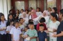 Pertamina Patra Niaga Regional Sumbagut menggelar aksi memasak bersama di Lapangan Merdeka Medan, Minggu (6/9/2026). Foto:Istimewa