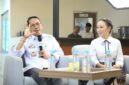 Wali Kota Batam Amsakar dan Wakil Wali Kota Batam Li Claudia. Foto:Diskominfo