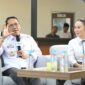 Wali Kota Batam Amsakar dan Wakil Wali Kota Batam Li Claudia. Foto:Diskominfo