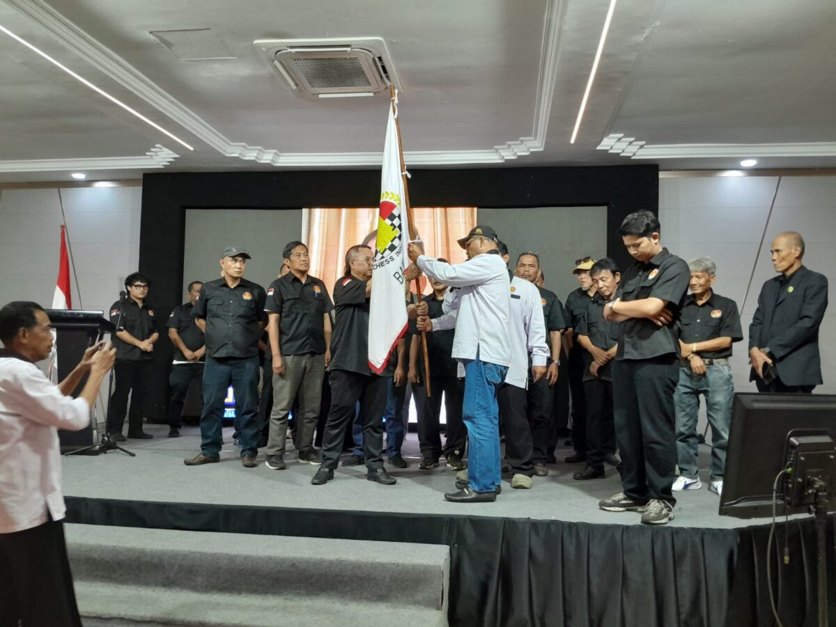 Kepengurusan Percasi Kota Batam masa bakti 2026–2030 resmi dilantik di Ruang VIP B 933 Golden Prawn, Kecamatan Bengkong, Batam, Rabu (9/9/2026). Foto:Nikson/matapedia