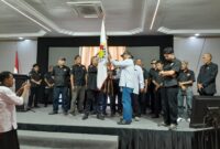 Kepengurusan Percasi Kota Batam masa bakti 2026–2030 resmi dilantik di Ruang VIP B 933 Golden Prawn, Kecamatan Bengkong, Batam, Rabu (9/9/2026). Foto:Nikson/matapedia