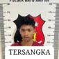 Terduga pelaku saat ditangkap polisi. Foto:Istimewa
