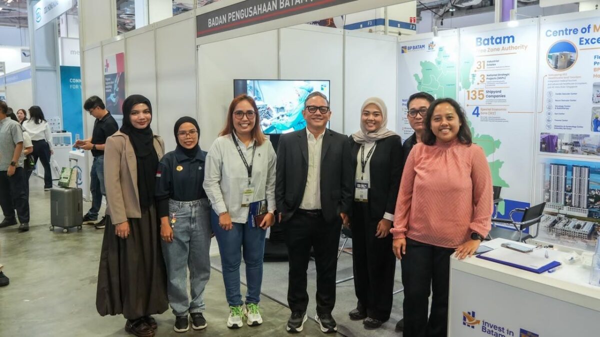 Pameran yang berlangsung 9–11 September 2026 tersebut mempertemukan lebih dari 1.000 peserta dari berbagai negara di Asia.  Foto:Humas BP Batam