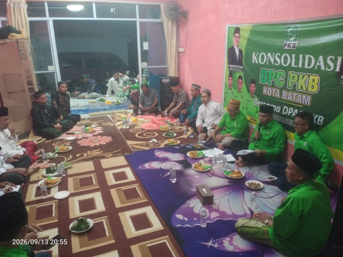 Konsolidasi Partai PKB Batu Ampar. Foto:Istimewa