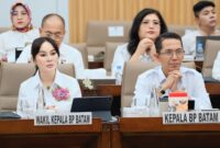BP Batam menyampaikan Rencana Kerja dan Anggaran (RKA) Tahun Anggaran 2027 dalam Rapat Dengar Pendapat (RDP) bersama Komisi VI DPR RI di Gedung DPR RI, Jakarta, Kamis (17/9/2026). Foto:Istimewa