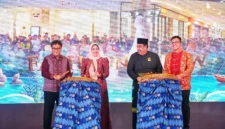 Gebyar Melayu Pesisir (GMP) 2026 menghadirkan produk unggulan UMKM dari tujuh kabupaten/kota di Kepulauan Riau. Foto:Istimewa