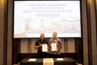 BP Batam bersama Pertamina Patra Niaga tanda tangan kerja sama. Foto:Ist