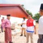 Komisaris PT Pertamina Patra Niaga, Panel Barus, meninjau calon lokasi SPBUN di Kelurahan Galang Baru, Kecamatan Galang, Kota Batam, Kepulauan Riau, pada Senin (21/9/2026).  Foto:Istimewa
