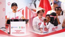 Pembangunan Sekolah Terintegrasi Merah Putih di kawasan Rempang, Batam, resmi dimulai pada Kamis (24/9/2026). Foto:Humas BP Batam