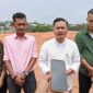 Kuasa hukum ahli waris, Utusan Sarumaha saat diwawancara wartawan, Kamis (24/9/2026). Foto:Istimewa