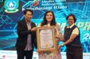 AMSI Kepri menyerahkan apresiasi tersebut dalam malam Apresiasi HUT ke-5 AMSI Kepri di Nite & Day Laguna Hotel Tanjungpinang, Sabtu (26/9/2026). Foto:Istimewa