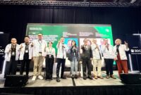 Batam membawa agenda pengembangan ekosistem data centre ke panggung teknologi Asia melalui ajang Tech Week Singapore 2026 di Marina Bay Sands, Singapura, Rabu (30/9/2026). Foto:Istimewa