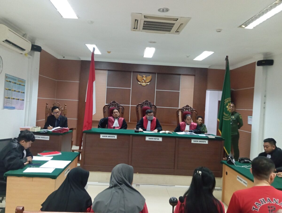 Jaksa Penuntut Umum (JPU) menyatakan berkas tuntutan belum siap dibacakan dalam sidang di Pengadilan Negeri (PN) Batam, Rabu (2/9/2026). Foto:Rega/matapedia
