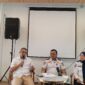 Anggota Komisi III DPRD Kota Batam dari Fraksi PKS, Suryanto dan Dishub Batam saat memberikan keterangan pers, Senin (7/9/2026). Foto:Rega/matapedia