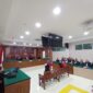 Sidang pembaca pledoi Terdakwa Wilson di Pengadilan Negeri Batam, Rabu (9/9/2026). Foto:Rega/matapedia