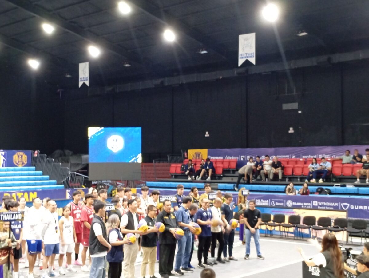 SEABA U17 3x3 Championship 2026 resmi bergulir di HI-Testi Arena, Batam, Sabtu (19/9/2026). Foto:Rega/matapedia