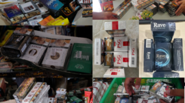 Sejumlah rokok tanpa pita cukai. Foto:Istimewa