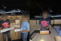 Bea Cukai Batam mengamankan 1.679.400 batang rokok tanpa pita cukai dari tiga penindakan yang melibatkan patroli laut dan sinergi dengan Ditpolairud Polda Kepulauan Riau. Foto:Istimewa
