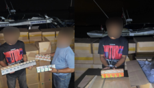 Bea Cukai Batam mengamankan 1.679.400 batang rokok tanpa pita cukai dari tiga penindakan yang melibatkan patroli laut dan sinergi dengan Ditpolairud Polda Kepulauan Riau. Foto:Istimewa