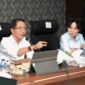 Kepala BP Batam Amsakar Achmad dan Wakil Kepala BP Batam Li Claudia. Foto:Istimewa
