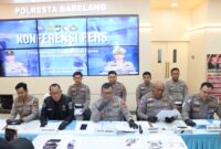 Kasat Lantas Polresta Barelang Kompol Afiditya Arief Wibowo saat jumpa pers di Polresta Barelang, Kamis (1/10/2026). Foto:Istimewa