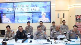Kasat Lantas Polresta Barelang Kompol Afiditya Arief Wibowo saat jumpa pers di Polresta Barelang, Kamis (1/10/2026). Foto:Istimewa