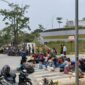 Warga Kavling Bakau Serip, Kelurahan Sambau, Kecamatan Nongsa, Kota Batam, Kepulauan Riau, Senin (5/10/2026). Foto:Nan/matapedia
