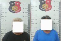 Dua pria ditangkap Polsek Sagulung. Foto:Istimewa