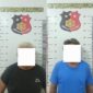 Dua pria ditangkap Polsek Sagulung. Foto:Istimewa
