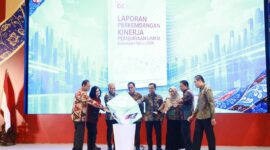 Peluncuran Laporan Perkembangan Kinerja Pembiayaan UMKM Semester I 2026 di Jakarta, dalam keterangannya, Rabu (7/10/2026). Foto: OJK Kepri