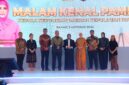 Suhendri dalam acara kenal pamit bersama Kabareskrim Polri Komjen Pol Asep Safrudin di Grand Ballroom Radisson Hotel, Batam, Jumat (9/10/2026). Foto:Humas Polda Kepri