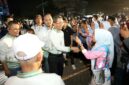 Wali kota Batam Amsakar Achmad bersama Camat Sagulung saat di acara, Sabtu (10/10/2026). Foto:Diskominfo Batam