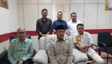 Ketua DPRD Kepri Iman dan samping Waka I DPRD Kota Batam Aweng Kurniawan serta sejumlah anggota DPRD Kota Batam, Selasa (13/10/2026). Foto:matapedia