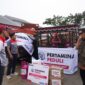 Pertamina Salurkan bantuan untuk korban banjir di Sumatera Barat. Foto:Istimewa