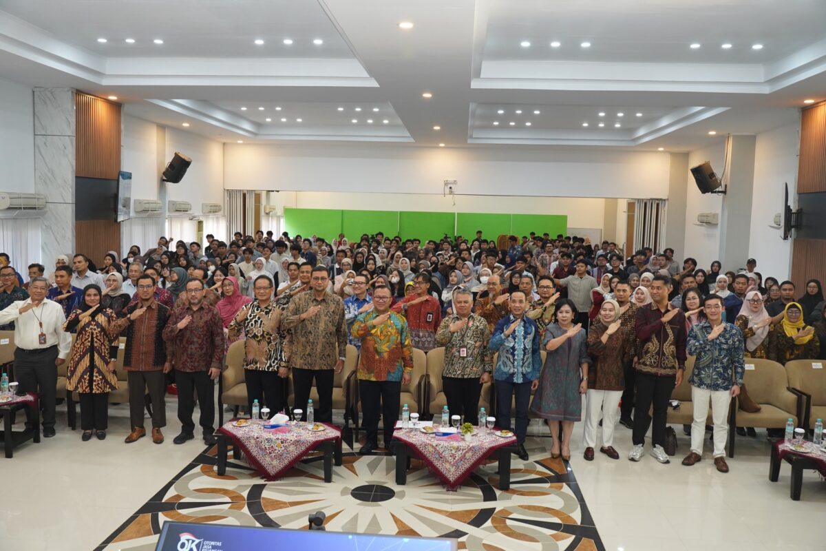 OJK menyampaikan pesan tersebut dalam kegiatan Digital Financial Literacy (DFL) 2026 bertema “Dari Aset Nyata ke Aset Digital, Kenalan dengan Tokenisasi dan Peluang di Indonesia” di Universitas Airlangga (UNAIR), Surabaya, Senin (12/10/2026). Foto:OJK Kepri