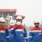 Wakil Direktur Utama I PT Pertamina Patra Niaga, Taufik Aditiyawarman, meninjau langsung Fuel Terminal (FT) Sei Siak, Pekanbaru, pada Rabu (14/10/2026). Foto:Istimewa