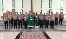 Wakapolda Kepri Ajak Jemaat Gereja Katolik Santo Fransiskus Asisi Batam Jaga Kamtibmas