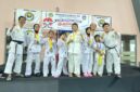 Sebanyak 115 karateka dari tujuh dojo di Kepulauan Riau mengikuti Ujian Kenaikan Tingkat (UKT) dan Gashuku Wadokai Karate-Do di Mall Botania 2, Batam Centre, Minggu (18/10/2026). Foto:Elin/matapedia