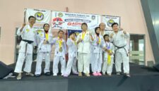 Sebanyak 115 karateka dari tujuh dojo di Kepulauan Riau mengikuti Ujian Kenaikan Tingkat (UKT) dan Gashuku Wadokai Karate-Do di Mall Botania 2, Batam Centre, Minggu (18/10/2026). Foto:Elin/matapedia