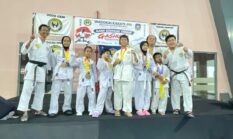 115 Karateka dari 7 Dojo di Kepri Ikuti Ujian Kenaikan Sabuk Wadokai di Batam