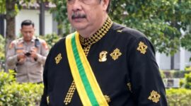Ketua Umum Lembaga Adat Melayu (LAM) Provinsi Kepulauan Riau Kota Batam, Dato’ Wira Setia Utama Yang Mulia H Raja Muhamad Amin Ibni Raja Haji Muhammad. Foto:PWI Batam/matapedia