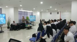 Polda Kepri dampingi para pekerja. Foto:Humas Polda Kepri