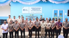 Kapolda Kepulauan Riau Irjen Pol. Suhendri meminta pengelola SPPG mengutamakan tenaga kerja lokal sekaligus memperketat pengawasan keamanan pangan. Foto;Istimewa