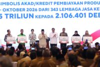 Presiden Prabowo Subianto menyampaikan rencana tersebut saat menghadiri Rapat Koordinasi Nasional Tim Percepatan Akses Keuangan Daerah (Rakornas TPAKD) 2026 di Jakarta, Kamis (22/10/2026). Foto:OJK Kepri/matapedia